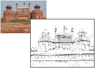 �f�W�J������֊s���𒊏o